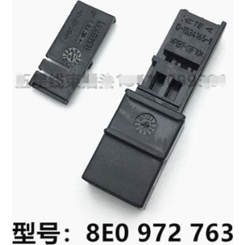 Free shipping 10/20/50/100 pcs 2 pin unsealed connector 8E0972763 8E0 972 763