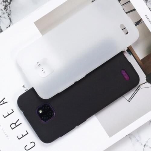 Ulefone Note 7 Case Silicon Cover Soft TPU Matte Pudding Black Phone Protector Shell For Ulefone Note 7 Capa Coque 6.1 inch
