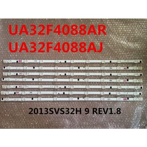 FOR ORIGINAL Samsung 2013SVS32H 9 RVE1.8 FOR LUMENS D2GE-320SCO-R3 UA32F4088AR 650MM 9LED TV backlight light strip