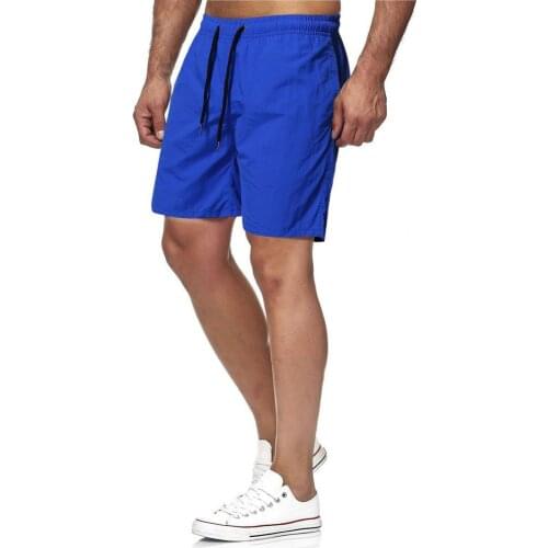 Summer Beach Shorts 2021 Fifth Drawstring Closure Summer Quick Dry Shorts for Fitness casual shorts men шорты с высокой талией
