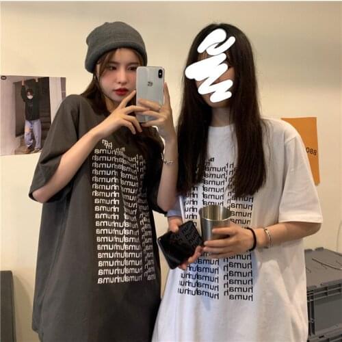 Summer new style POLO collar short love embroidered short-sleeved T-shirt 2021 niche design sense all-match new printing