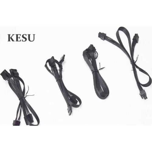 PCI-E Dual 8pin(6+2) /pcie 6+2pin /SATA 15pin /IDE 4pin modular Power supply cable for Tt Smart SE 530W 630W 730W Thermaltake sm