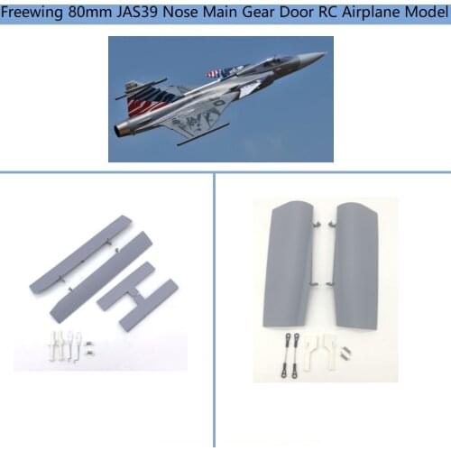 Nose Main Gear Door For Freewing JAS39 80mm EDF RC Jet Airplane Model