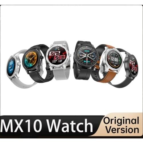 New 2021 Music Smart Watch 1.28 inch Round Screen MX10 Bluetooth call watches 512M Memory For Local Music Smartwatch Band
