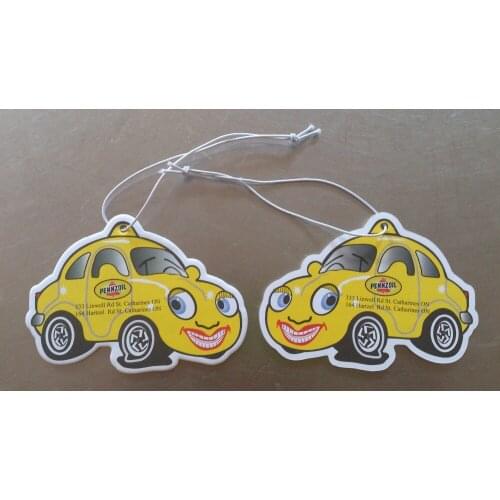 Wholesale Paper Air Freshener , Hanging Paper Perfume,Hanging Air Freshener Decoration at Any Shape