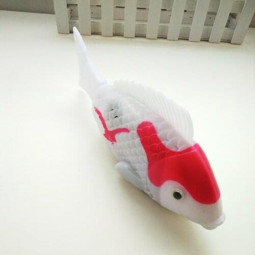 Whole Body Light Electric Music Rocking Fish Tail Will Be Brighter With Lamp Electronic Plastic Flashing Battery Operated 2021