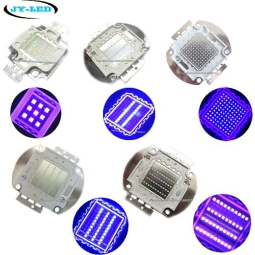 388nm-390nm wavelength High Power LED 3W 5W 10W 20W 30W 50W 100W Purple Ultra Violet Integrated COB Light Source