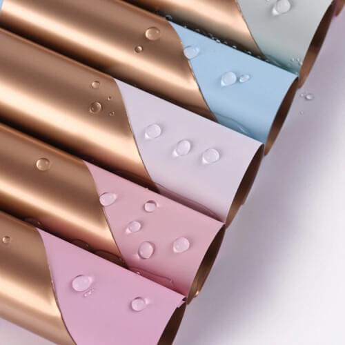 20pieces/lot DIY Flower Packaging Kraft Craft Color Paper Packaging Material Paper Bouquet Florist Supplies Gift Wrapping Paper