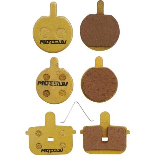 1 Pair MTB Mountain Bike Brake Pads Bicycle Parts Cycling Metal Hydraulic Disc Brake Pads MOuntain Road Bicycle Accessories