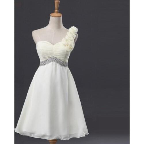 Danwedding Womens One Shoulder Dresses