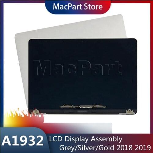 A1932 LCD Display Assembly for Macbook Air Retina 13.3" A1932 Full Complete Display EMC 3184 MRE82 Late 2018 Year
