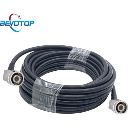 TNC Cable RG58 Pigtail TNC Male Right Angle to Elbow TNC Male 90 Degree Adapter Cable 50 Ohm RF Extension Coaxial Jumper Cord