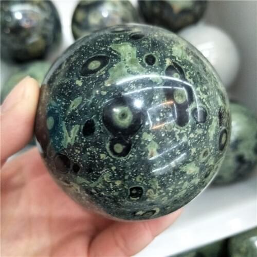 DHX SW large size Peacocks eye sphere Kambaba jasper stones and minerals