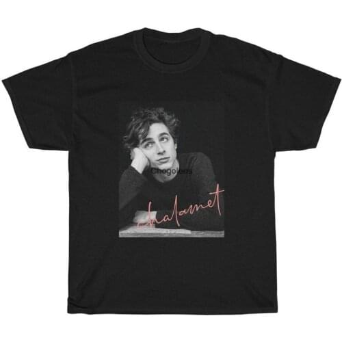 Chalamet Awesome Merch of Timothee Chalamet Classic T Shirt Movie Film Game Young Trend Couple Gift Men Women