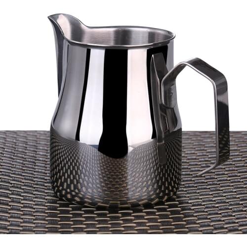 1PC 350/500/750ml Stainless Steel Milk Frothing Pitcher Jug Espresso Coffee Milk Mugs Garland Cup Latte Jug Coffee Tool