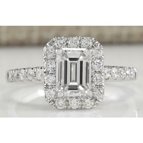 Fashion Women White Princess Cut Zircon Wedding Engagement Ring Bridal Rings Size 6 7 8 9 10