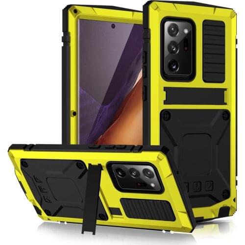 Powerful Case For Samsung Galaxy Note 20 Ultra Case Metal Armor Shock Dirt Proof Waterproof Phone Case for Samsung Note 20 Cover