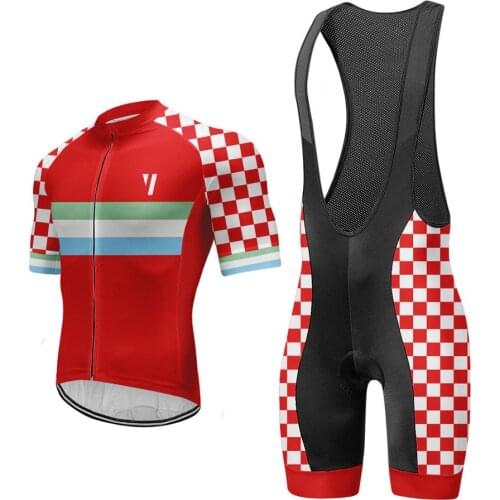Pro Cycling Clothing Cycling Sets Bike uniform Summer Mens Cycling Jersey Set Road Bicycle Jerseys MTB Bicycle Wear