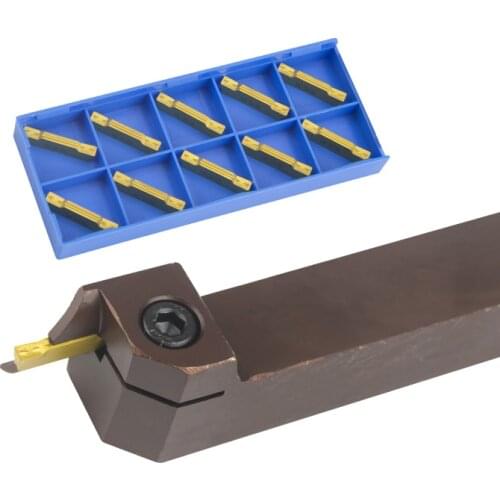 Spring steel MGHH 3MM width Dia 20mm Machine Circular Parting End Face Groove Cutter CNC Lathe Cutting Toolholders Grooving Tool