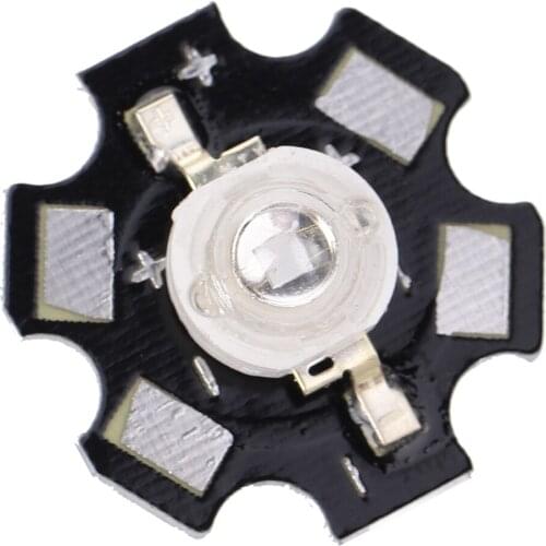 3W High Power LED Lamp Beads Emitter Diode Chips for DIY Lighting Fixtures With Aluminium Base DIY Lighting Fixture
