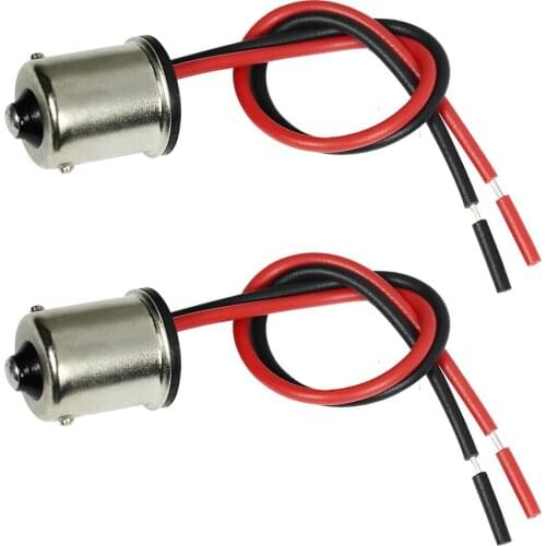 YUNPICAR 156 180° Socket Pre-wired Connector Adapter Wiring Harness for Headlight Tail Lamp Signal Retrofit