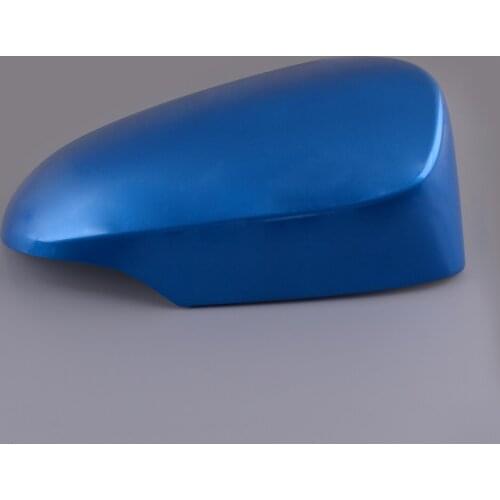 25x14 cm Right Blue Side Rearview Wing Door Mirror Cover Cap Housing Car ABS Fit for Toyota Corolla 2014 2015 2016