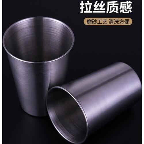 304 stainless steel beer glass rim INS industrial wind beverage cup creativity