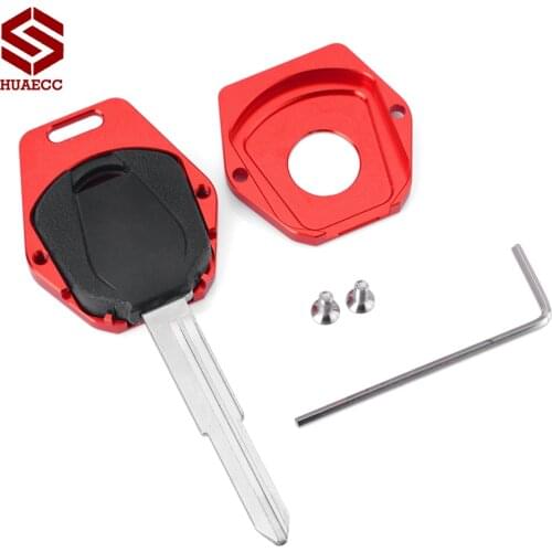 Motorcycle Accessories for Honda VTR1000 VFR800 CB600 CB900 CBR1100XX CB1300 Moto CNC Key Cover Case Shell Keychain