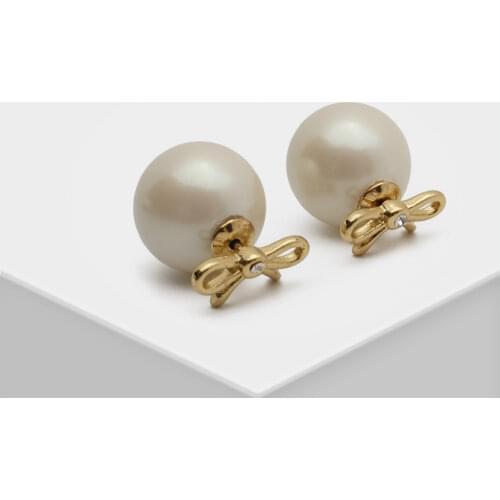 M21-Amorita boutique new design creativity pearl earrings