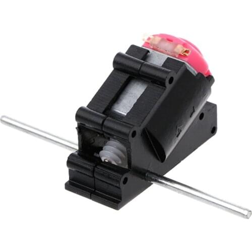 Double Shaft Bevel Angle Gear Motor Suit Worm Reducer 3-6V DIY Parts