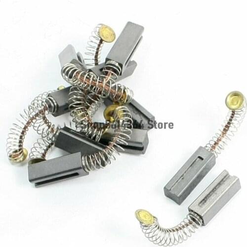 15/64" x 15/64 x 11/16" Electric Carbon Brush 10 Pcs