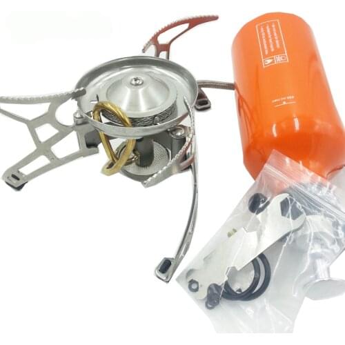 Multi Oil portable ra3a gas adapter outdoor camping gas cooker picnic stove brothers field gasbrander three models optional