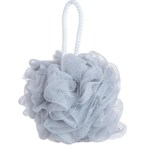 BF040 Pure color Bath ball bath towel scrubber Body cleaning Mesh Shower wash Sponge product 12cm