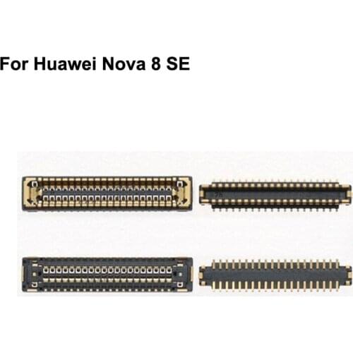 2pcs FPC connector For Huawei Nova 8 SE LCD display screen on Flex cable on mainboard motherboard For Huawei Nova8 SE 8SE