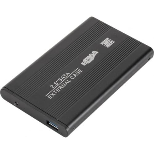 Hard Disk Box Quick Transmission Intelligent Hot Swap 5Gbps 2.5-inch SATA USB3.0 External Case Mobile HDD Enclosure for Computer