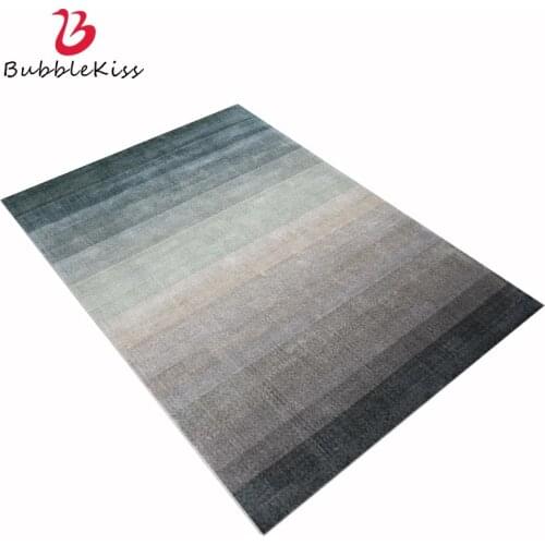 Bubble Kiss 2021 Modern Gradient Design Carpet Soft Large Thicken Carpets for Living Room Polyester Study Room Area Rug Hot Sale