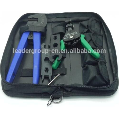 A Set Of High Quality Tightening Tool Box Crimping Pliers Stripping Pliers And Spanners Wrench For Pv Solar System