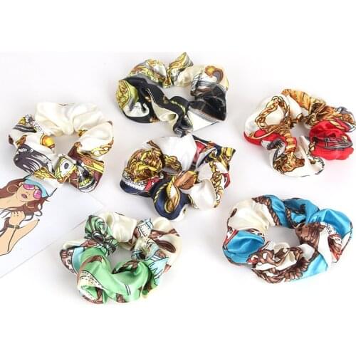 2019 New Women Hair Scrunches Haar Ponytail Holder Hair Ties for Girl Daily Hair Accessory School srunchie Headwear