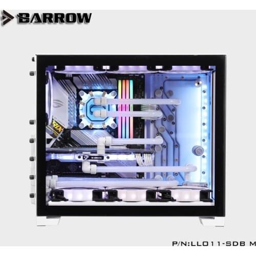 Distro Barrow Plate for MINI LIANLI O11 Case, Support MATX, ITX, ATX Motherboard,5V light , LLO11-SDB M