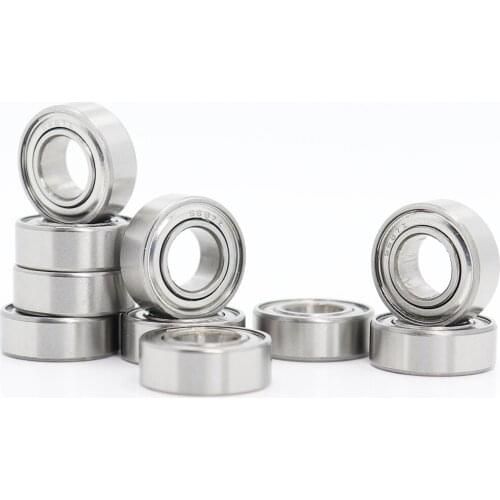 S687ZZ Bearing 7*14*5 mm ( 10PCS ) ABEC-1 440C Roller Stainless Steel S687Z S687 Z ZZ Ball Bearings