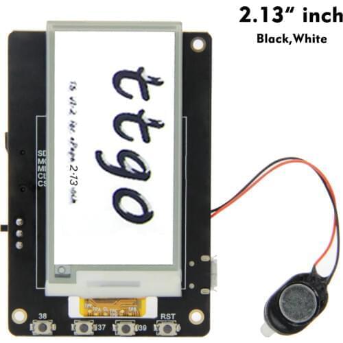 TTGO T5 Esp32 1.54/2.13/2.9 EPaper SPEAKER V2.4 Wifi And Bluetooth Basis ESP-32