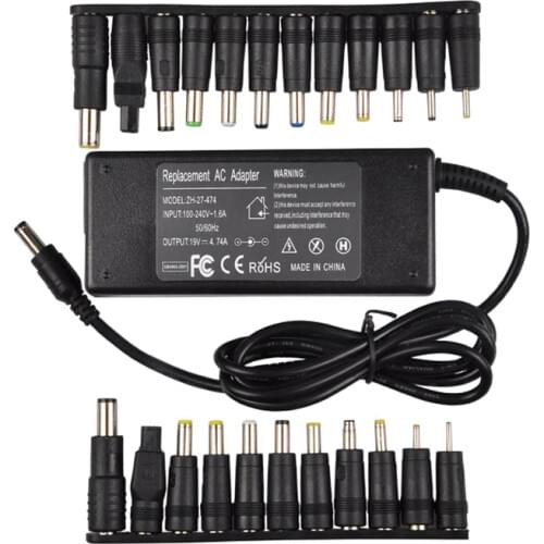 19V 4.74A 90W Universal Power Adapter Charger For Acer Asus Dell Hp Lenovo Samsung Toshiba Laptop 18.5V 19.5V 20V