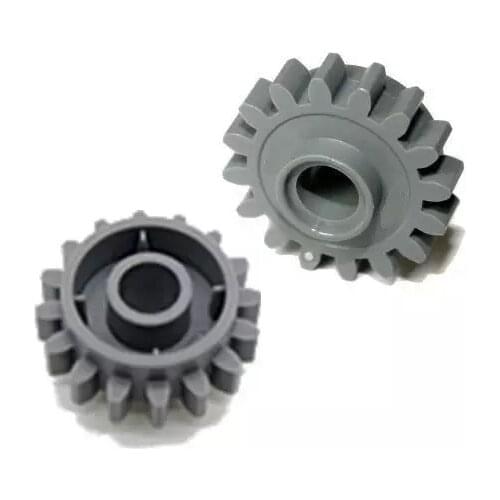 BuildMOC 6542 Technicalalal, Gear 16 Tooth with Clutch For Building Blocks Parts DIY LOGO Educational Creative gift Toys