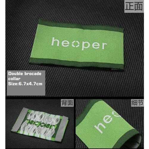 ZeQi ree shipping Customized (1000pcs/lot) garment clothing tags /Woven Labels/ custom clothing labels/main label/custom labels