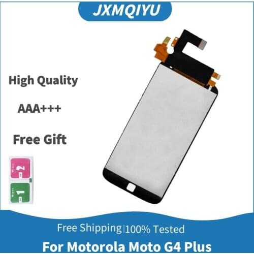 Lcds For Motorola Moto G4 Plus XT1644 XT1642 LCD Display Touch Screen Digitizer Assembly Replacement Parts 100% Tested Working