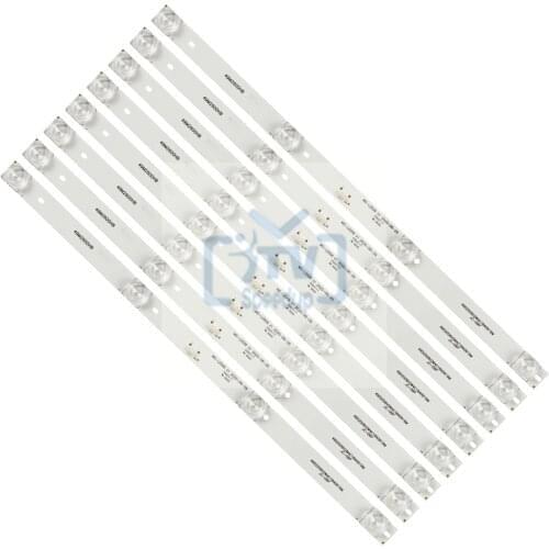 10Set=80PCS 41CM LED Backlight 4 Lamps MS-L2006 V1 CC02500D410V02 For LG 50"TV 50M2PLUS LE8815A LED50XSX5208 LED50HD520 LE-8815B
