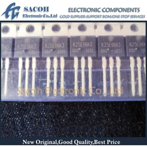 10Pcs TK25E06K3 K25E06K3 TO-220 25A 60V N-Channel MOSFET