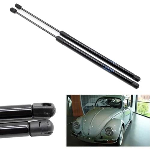 2pcs Auto Hood Bonnet Front Lift Supports Shock Gas Struts for Volkswagen Beetle Hatchback 1998-2006 2007 2008 2009 2010 677 mm