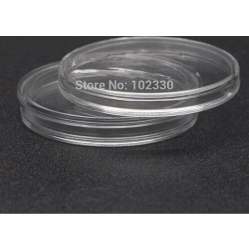 3000pcs 40mm Clear Coin Capsules Caps Transparent Coincapsules For Coins US Presidential Sacagawea Dollar