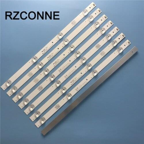 414mm LED Backlight strip 4 Lamps For Polaroid 43'' TV 43GSR4100KL 303MY430031 MY43D04-ZC23AG-03